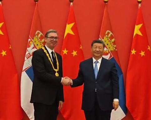 "ČELIČNO PRIJATELJSTVO!" Ministarka Đurđević Stamenkovski čestitala predsedniku Vučiću orden koji mu je uručio predsednik Si u Pekingu! (FOTO)