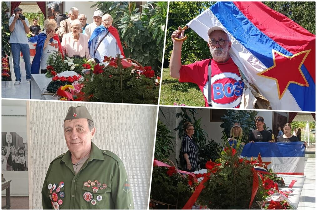 Jugonostalgičari preplavili Beograd za 25. maj: Petokrake u Kući cveća - sve bi dali da se to vreme vrati! "Svi smo bili jednaki" FOTO