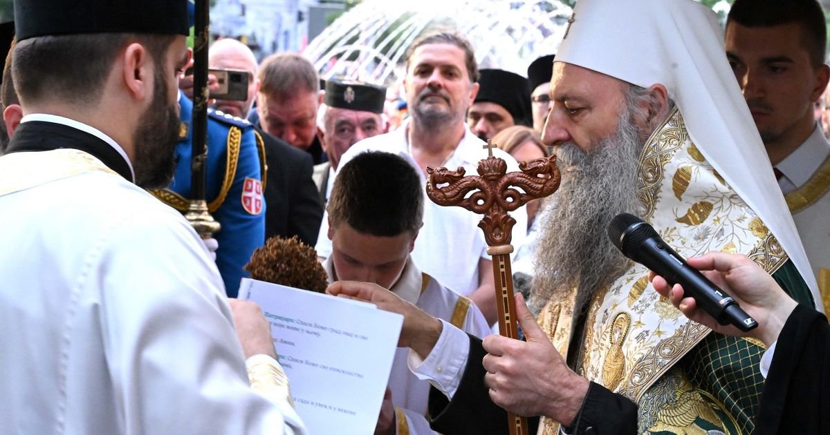 Iguman manastira Vatoped posetio Eparhiju Bačku zajedno sa patrijarhom Porfirijem