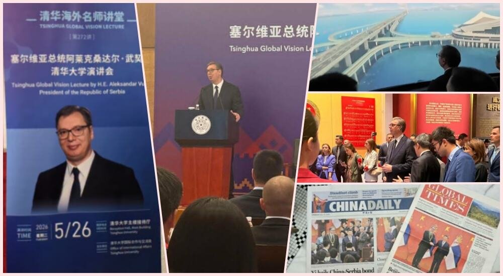 "SVE JE POČELO AGRESIJOM NA SR JUGOSLAVIJU" Ovako je Vučić započeo svoje predavanje pred punom salom studenata u Pekingu: "Pogaženi su svi principi"