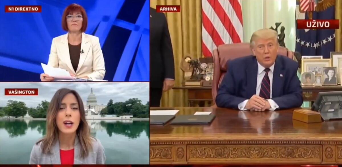 N1 U ŠOKU ZBOG AMERIČKOG IZVEŠTAJA! Trampovu administraciju ne interesuju blokaderski protesti, već stabilnost i ekonomija (VIDEO)