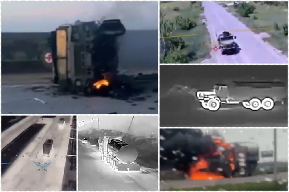 UKRAJINSKI AI DRONOVI RAZARAJU RUSKU LOGISTIKU! Kopneni koridor od Rostova na Donu i Marijupolja prema Krimu, VIŠE NIJE BEZBEDAN za rusku vojsku! (FOTO/VIDEO)
