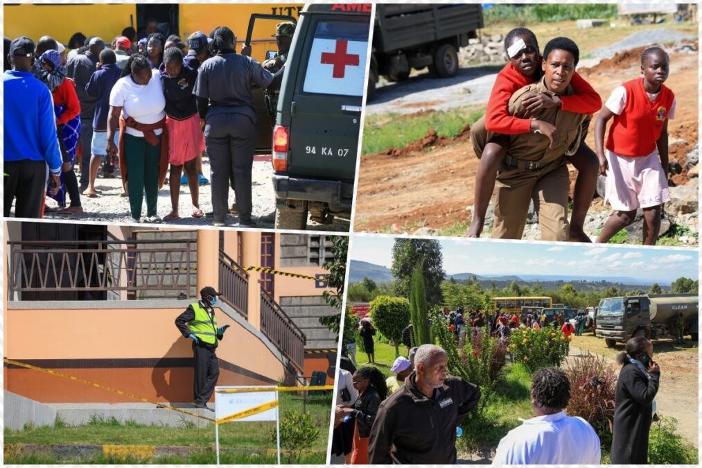 U POŽARU U ŠKOLSKOM INTERNATU U KENIJI STRADALO 16 UČENICA! Vatra izbila usred noći dok su devojčice spavale, deo pobegao, policija traži nestale (FOTO, VIDEO)
