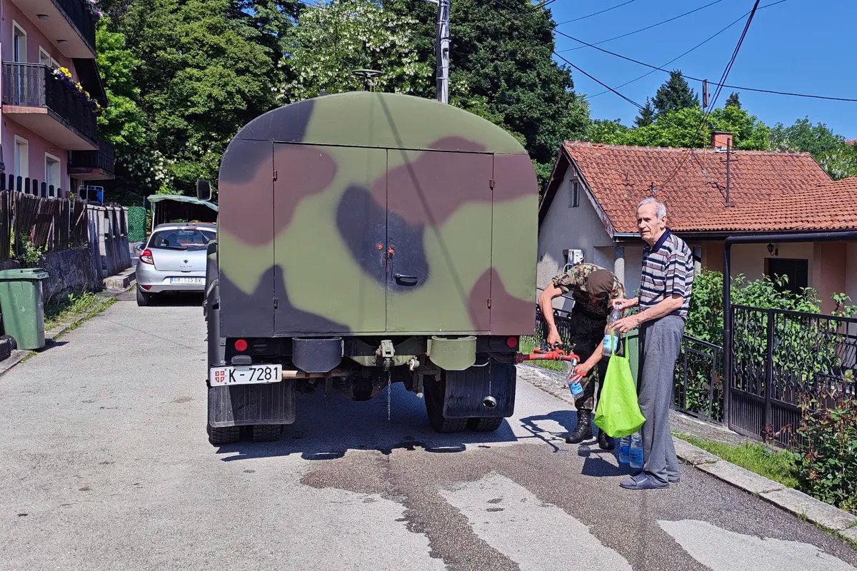 200,000 left without drinking water in Western Serbia