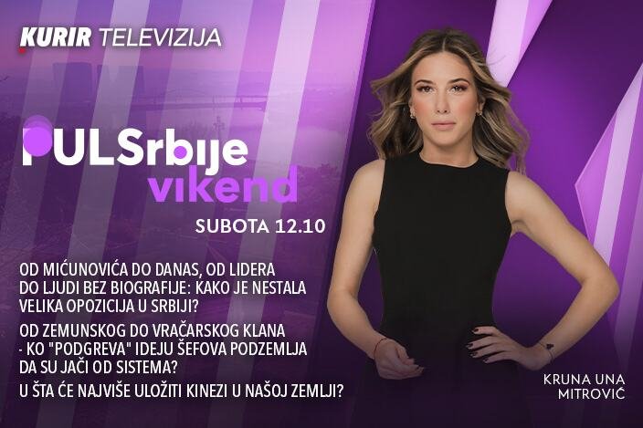 Od Mićunovića do danas, od lidera do ljudi bez biografije: kako je nestala velika opozicija u Srbiji? - današnji Puls Srbije vikend, od 12.10