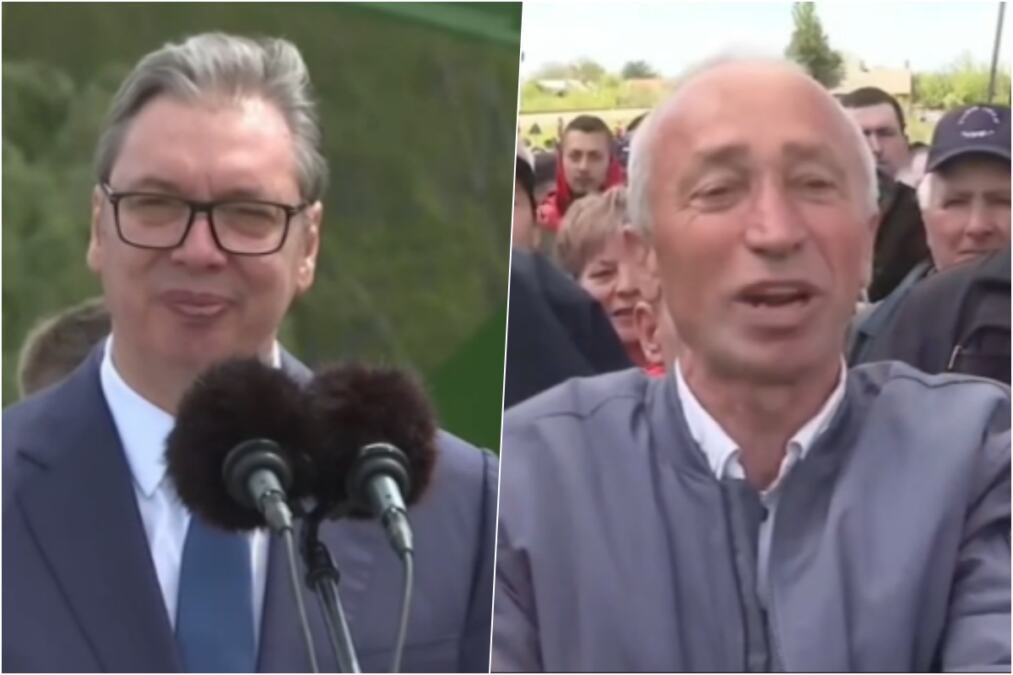 OBEĆANO - ISPUNJENO: Predsednik Vučić rekao jednom građaninu u Tomaševcu da će posetiti železničku stanicu u Orlovatu, uskoro stiže tamo (VIDEO)