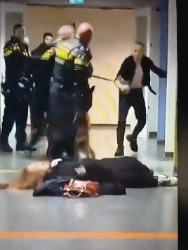 ŠTA SE OVO DESILO U HOLANDIJI?! Policija oborila ženu na zemlju, nastala velika tuča! "Ne donosite preuranjene zaključke" (VIDEO)
