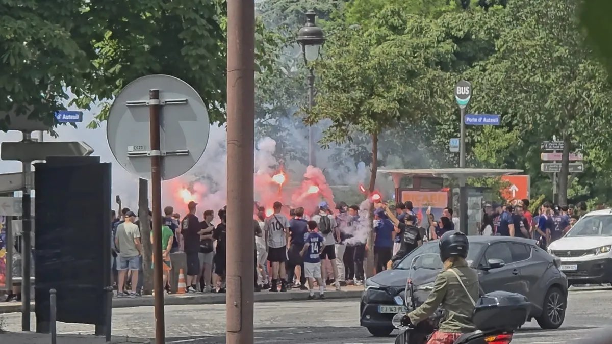 Gori Pariz usred bela dana: Pogledajte kako odjekuje gradom, vođe na megafonu i opšta ludnica pred finale VIDEO