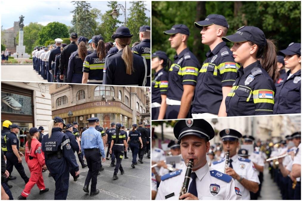 SVEČANOST U PRISUSTVU KONJANIKA I ORKESTRA Oglasio se MUP nakon defilea povodom Dana MUP i policije: Pogledajte veličanstvene prizore (VIDEO)