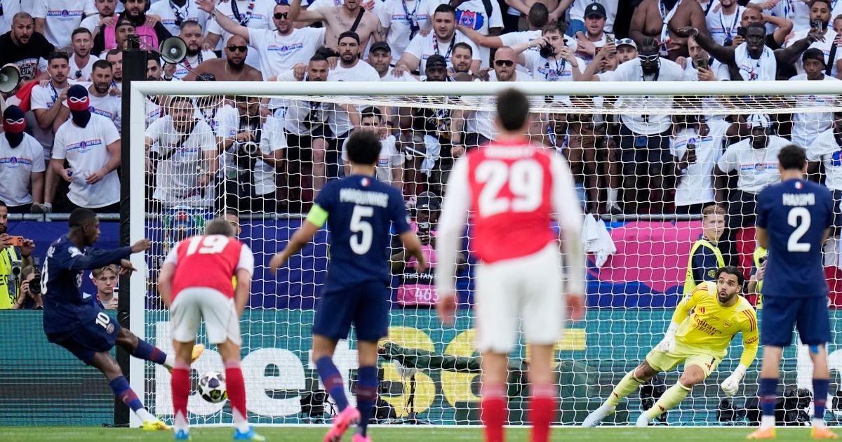 Ovako je PSŽ izjednačio u finalu Lige šampiona: Dembele sa bele tačke hladan kao led
