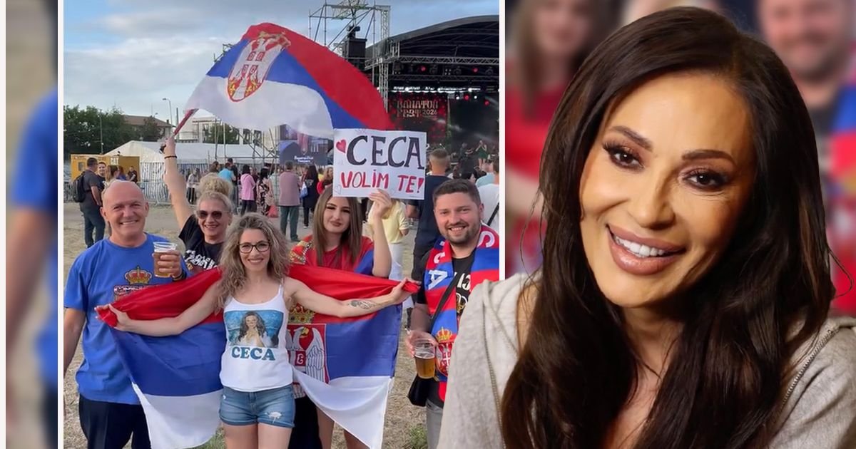 Cecu fanovi u Temišvaru nestrpljivo iščekuju: Pred njen veliki koncert razapeli našu zastavu "Ceco volimo te"