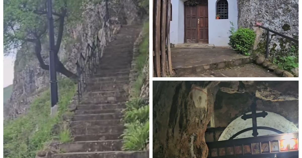 "Ćelavi Isus" Ovo je JEDINSTVENA freska na svetu, a nalazi se u Srbiji! Do nje se teško stiže, evo kako