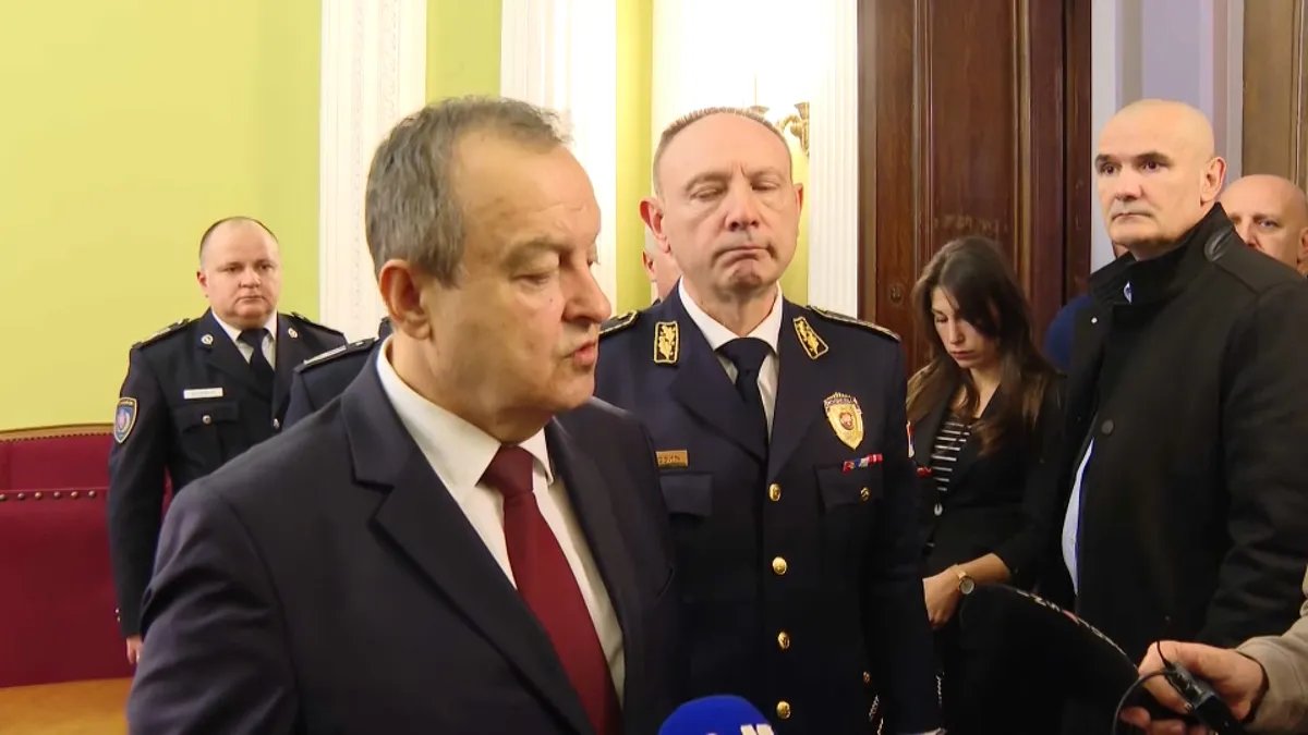 Dačić: Uhapsili smo osumnjičene u slučaju Senjak u najbržem roku, policija ništa ne zataškava