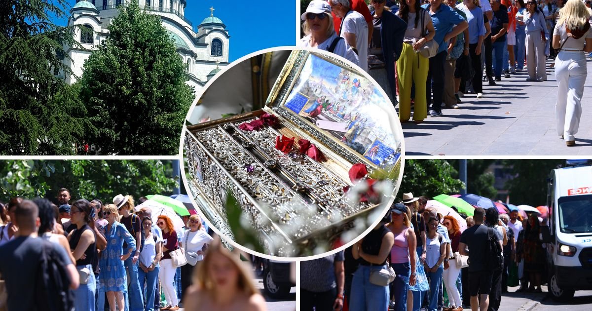 Poznata tačna brojka vernika koji su se poklonili Pojasu Presvete Bogorodice: Reka ljudi i dalje ispred Hrama