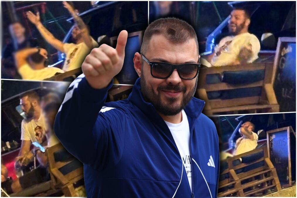 VASIĆ SE VRATIO STAROM ŽIVOTU! Sloba izašao u provod prvi put nakon napuštanja peihijatrijske klinike, prijatelji se ne odvajaju od njega (FOTO)
