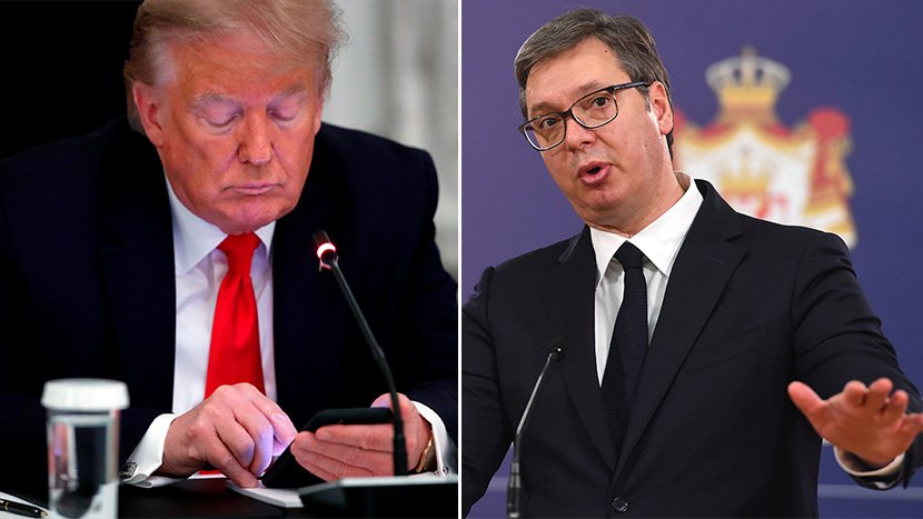 Vucic thanks Trump for respect showed towards Serbia