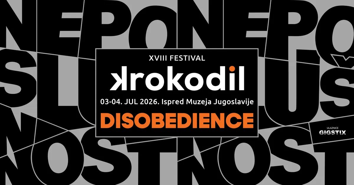 "U eri nametnutih tišina i granica slavimo književnost kao neposlušnost": 18. Festival Krokodil počinje 3. jula
