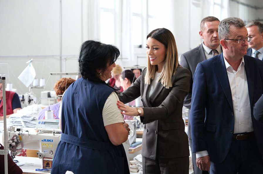 Mesarović posetila pogon kompanije Jumko u Drvaru