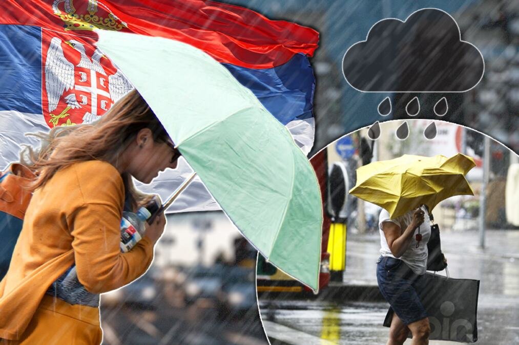STIŽE NOVO NEVREME U SRBIJU, UPALJEN METEOALARM: Pljuskovi, grad i grmljavina u narednim danima, meteorolozi IZDALI UPZORENJE