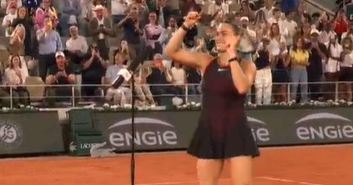 Publika u transu, Sabalenka zaplesala čuveni "munvok" na terenu