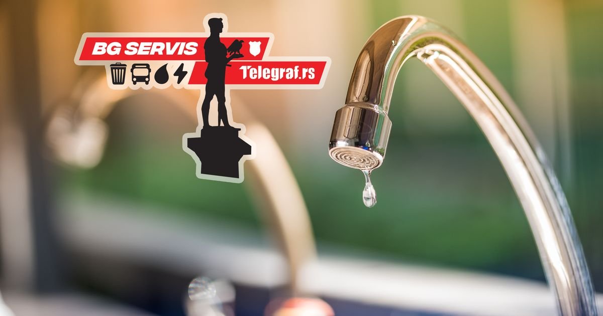 Ove i okolne ulice do 15 časova nemaju vode: Hitni radovi u 13 opština Beograda!