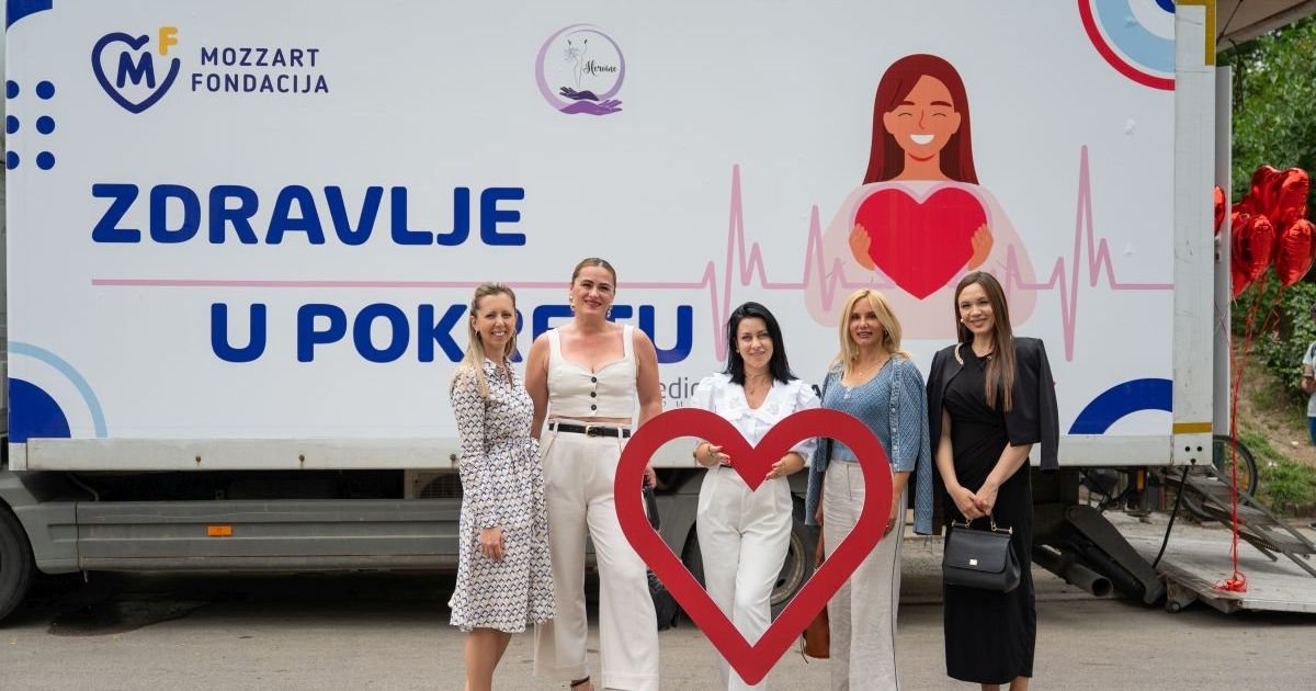 Krenuo karavan "Zdravlje u pokretu": Besplatni preventivni pregledi srca za građane