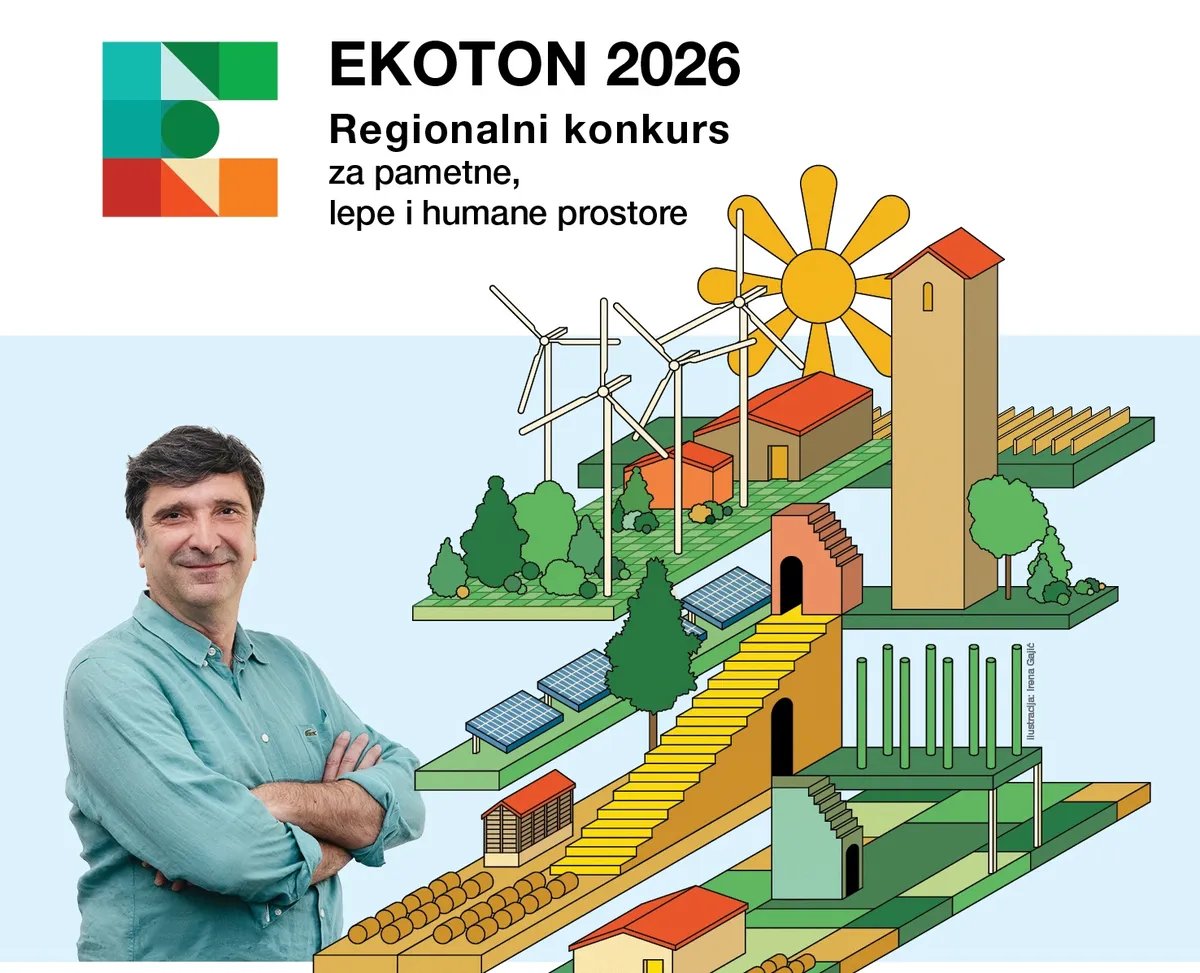 Objavljen regionalni studentski konkurs "Ekoton 26: Novi prostori suživota"
