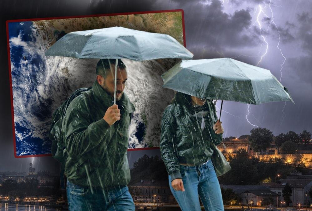 NEVREME KRENULO KA SRBIJI MUNJEVITOM BRZINOM: Region već na udaru vremenskih nepogoda, nestabilna vazdušna masa stiže sa zapada