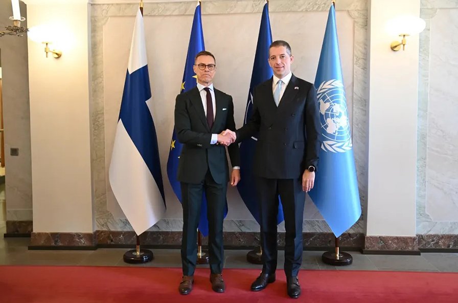 Đurić iz Finske: Evropi više nego ikada potrebni mir, obnova dijaloga i saradnje