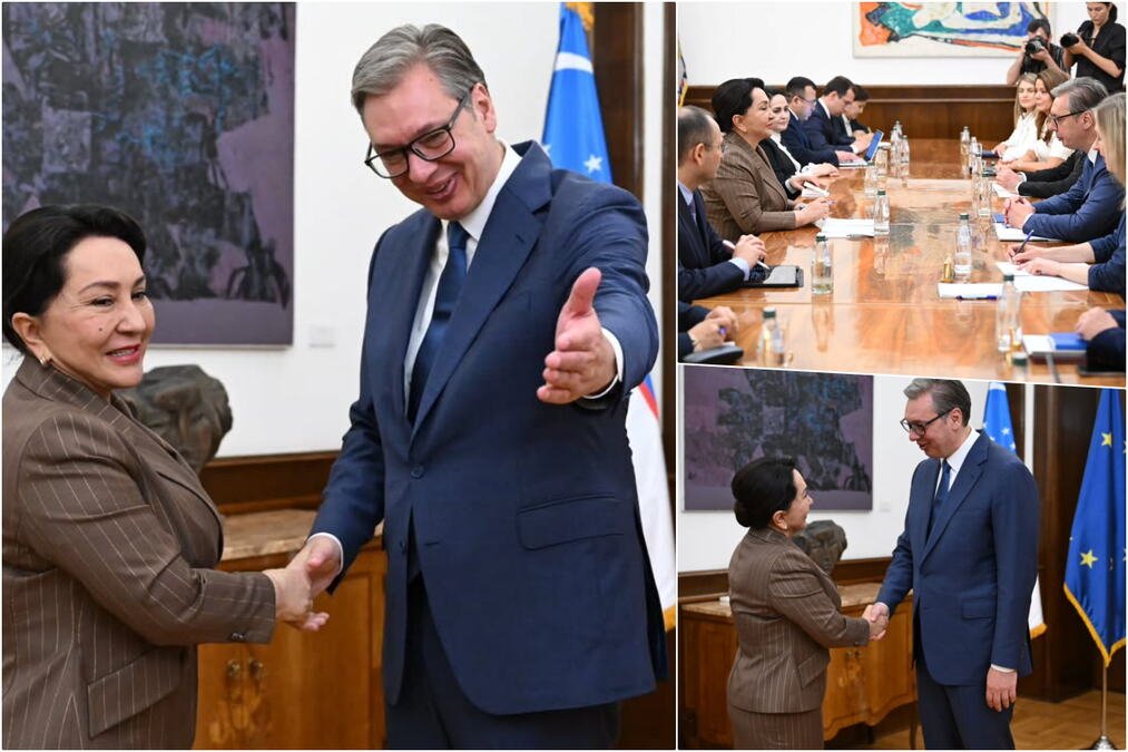 VUČIĆ SA TANZILOM NARBAJEVOM: Saglasili smo se da postoji značajan prostor za proširenje saradnje i stvaranje novih prilika za privredni rast