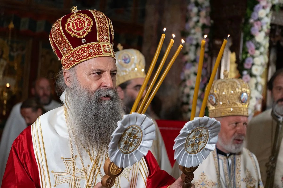 Patrijarh Porfirije: Neki ne razumeju i preziru ovo što radimo, bez gneva se molimo i za njih