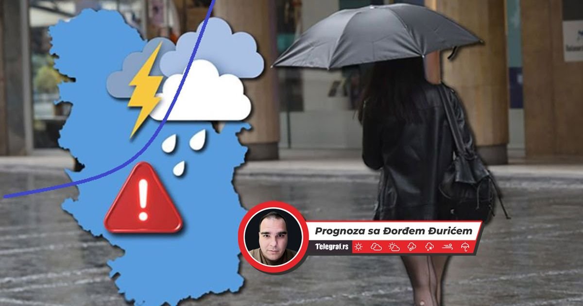 Kiša, pa razvedravanje, EVO i kad: Temperatura do 26