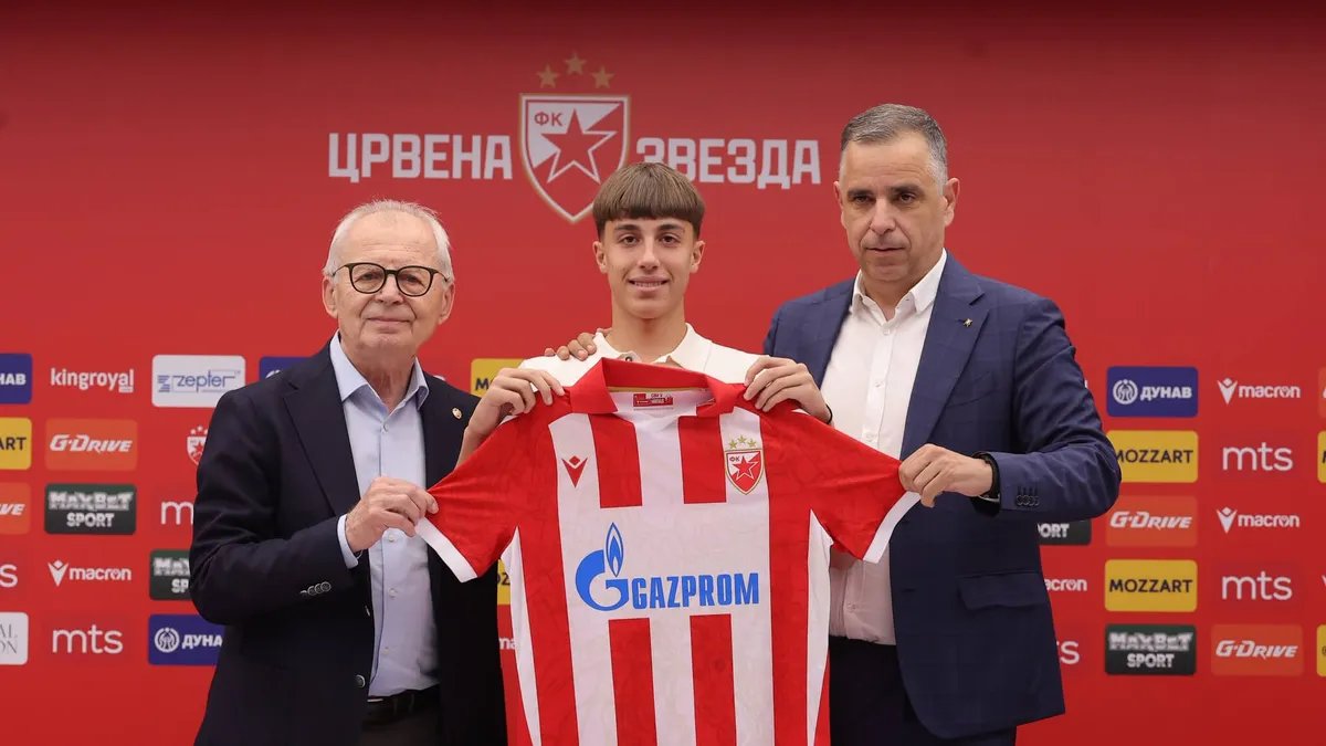 Zvezda dovela bisera iz Mladosti: Nije ni punoletan, a već mu se predviđa blistava karijera