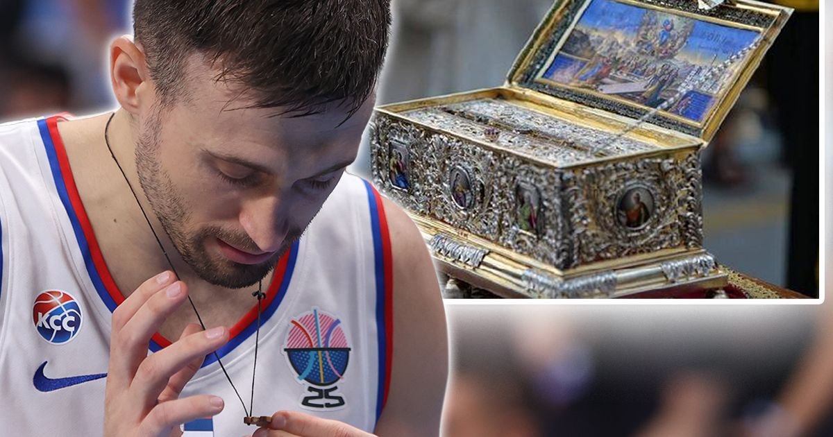 Aleksa Avramović oduševio Srbiju pred finale s Partizanom zbog Pojasa Presvete Bogorodice