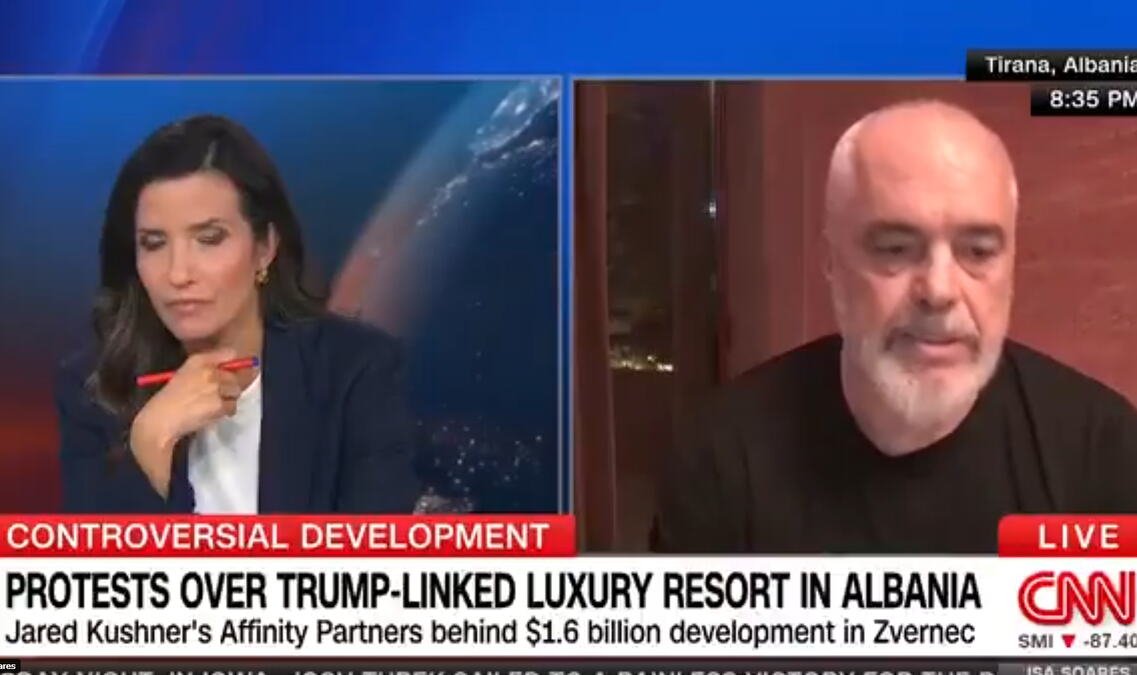 ŠOKANTAN ISPAD EDIJA RAME NA CNN-U! Probao je da šarmira novinarku, a onda je sve krenulo naopako, mnogo se iznervirao! (FOTO/VIDEO)