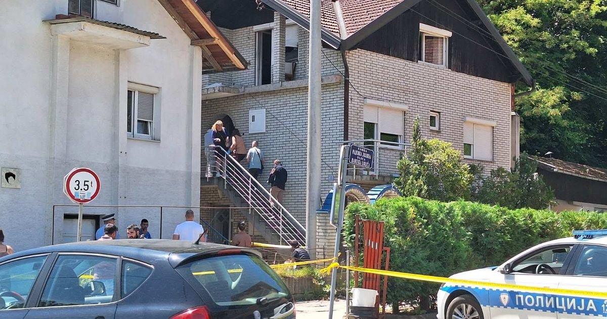 Prve fotografije iz Banjaluke: U požaru poginulo dete (6), još tri osobe teško povređene