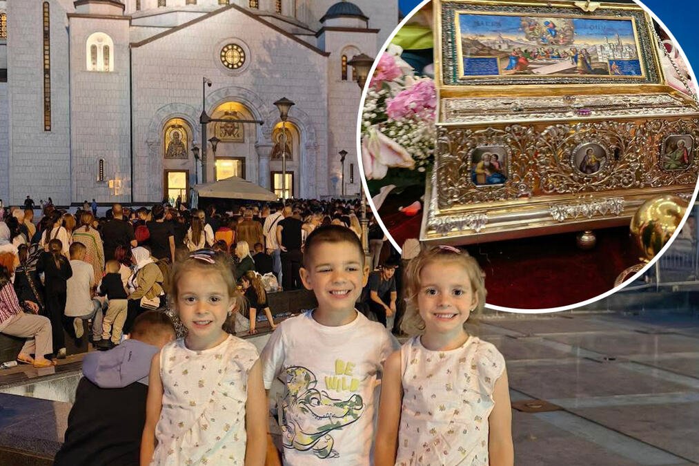 Nije mogla da zatrudni, pa joj je pojas Presvete Bogorodice podario trojke: Marija čekala 11 sati da se pokloni svetinji koja joj je donela potomstvo (FOTO)