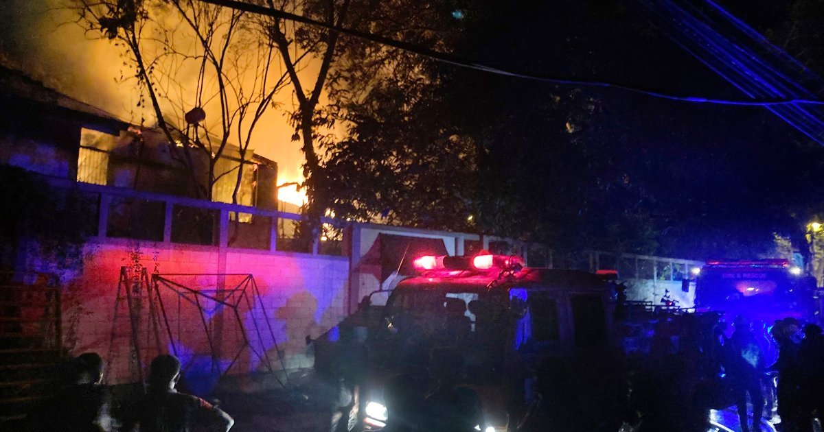 JEZIV SNIMAK: Najmanje 12 osoba poginulo u požaru u domu za stare u Šri Lanki