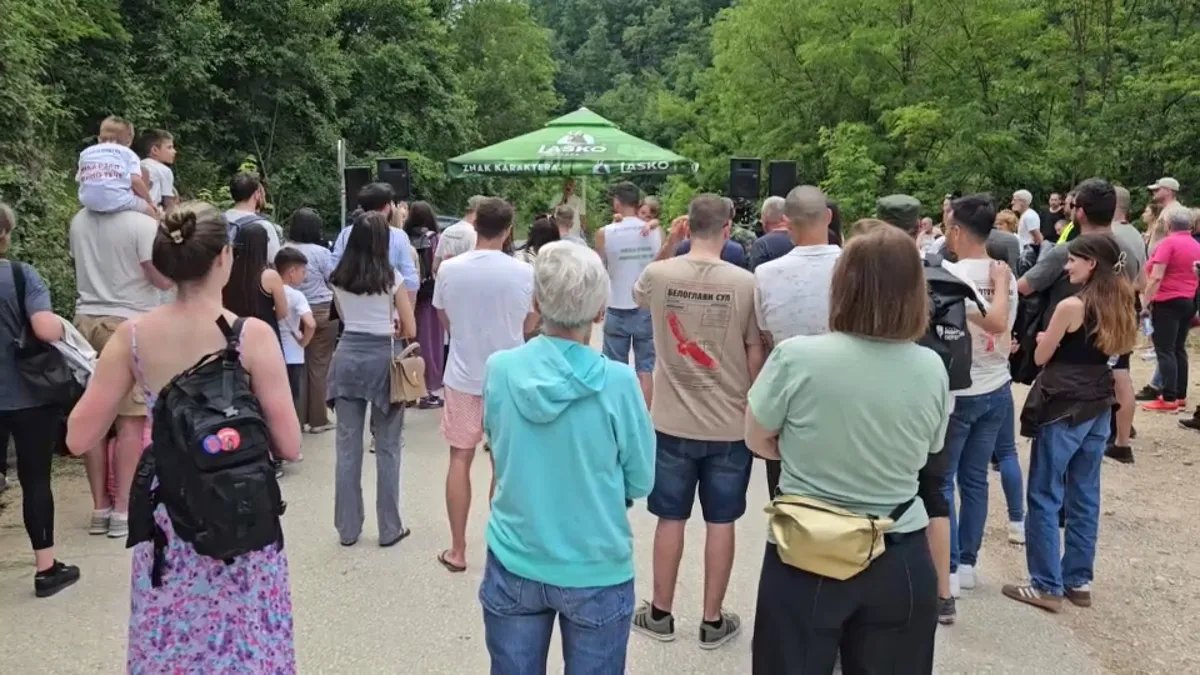 Blokada u Arilju protiv izgradnje brane Svračkovo