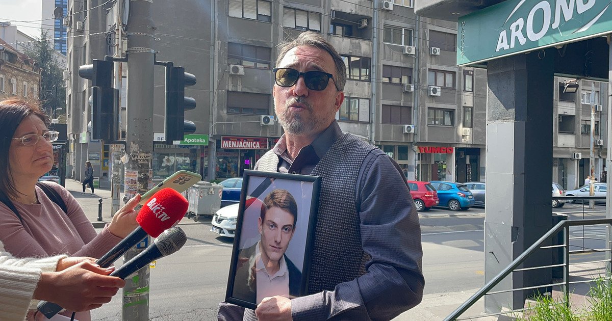 "Kazne koje se izriču u proseku 3 i po godine": Otac ubijenog Branislava sutra održava tribinu o izmeni zakona