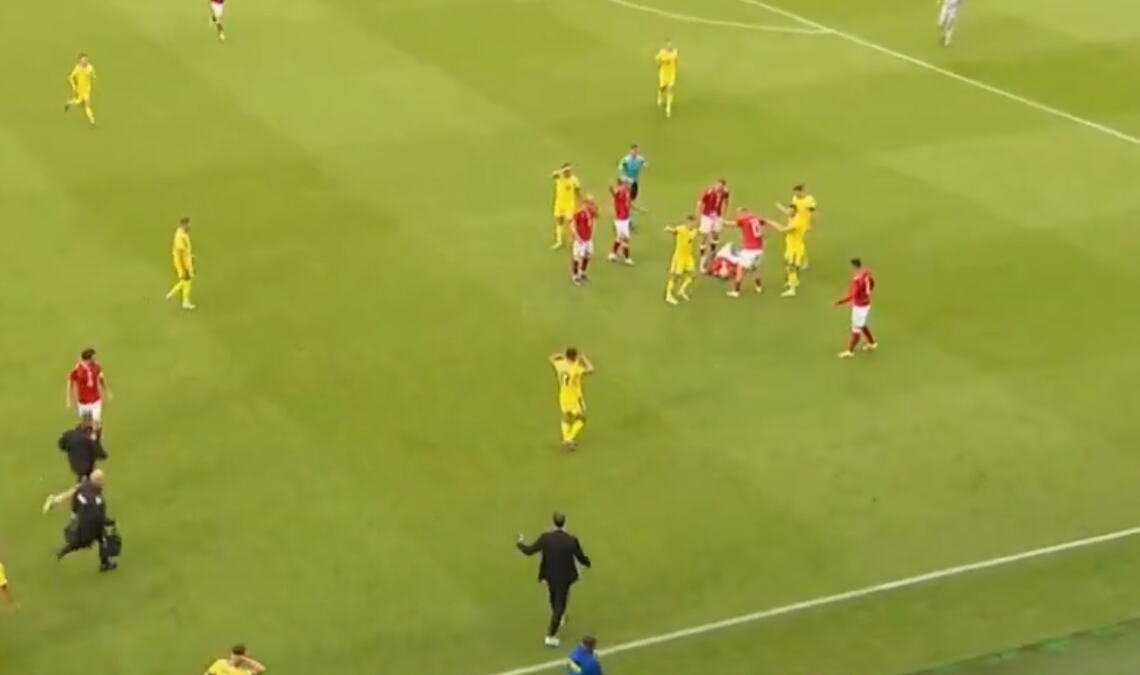 POGLEDAJTE TRENUTAK KADA SE SRUŠIO ERIKSEN: Horor scena - oglasio se Fudbalski savez Danske! (VIDEO)