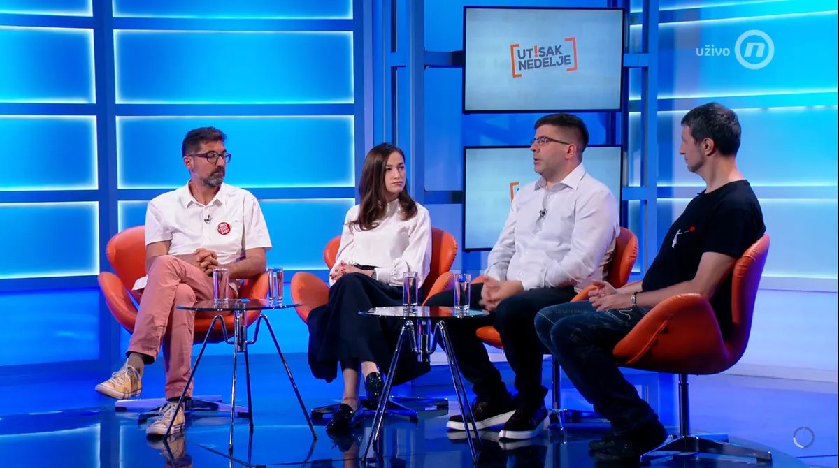 Gosti "Utiska nedelje" saglasni: Nećemo lako pobediti režim, ali će se to neminovano desiti