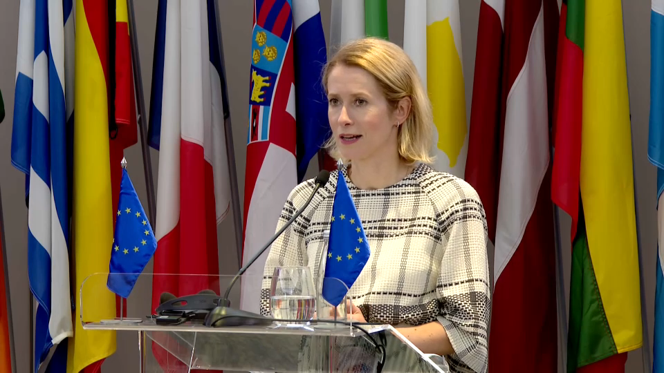 Kallas: Kosovo election an opportunity to turn the page; dialogue with Belgrade key