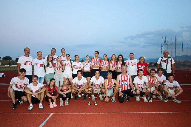 DOMINACIJA! Atletičari Crvene zvezde osvojili duplu krunu u Kraljevu