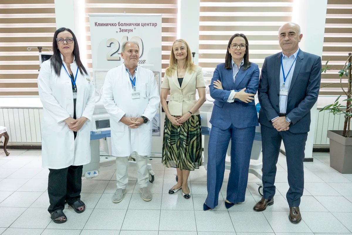 OTP banka i UNICEF obezbedili dva nova inkubatora za KBC Zemun: "Donacija će unaprediti uslove za lečenje i negu novorođenih beba"