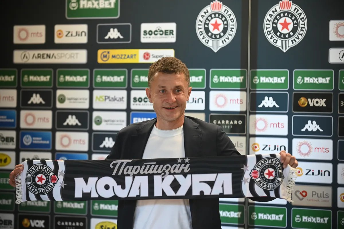 "U Partizanu se prosek ne trpi": Saša Ilić otkrio gde vidi crno-bele za dve godine