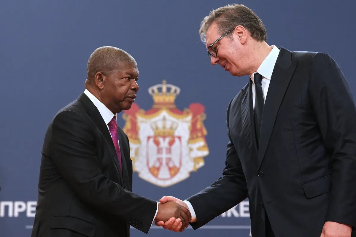 Angolan president in Belgrade: Seeking to transform diplomatic friendship into economic cooperation