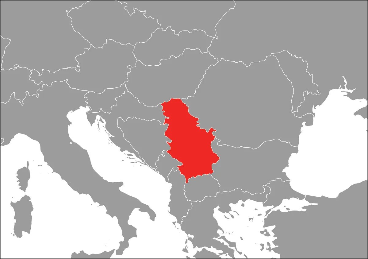 Na mračnoj mapi Evrope Srbija je označena crvenom bojom: Po ovome smo u top 10 i pretužno je