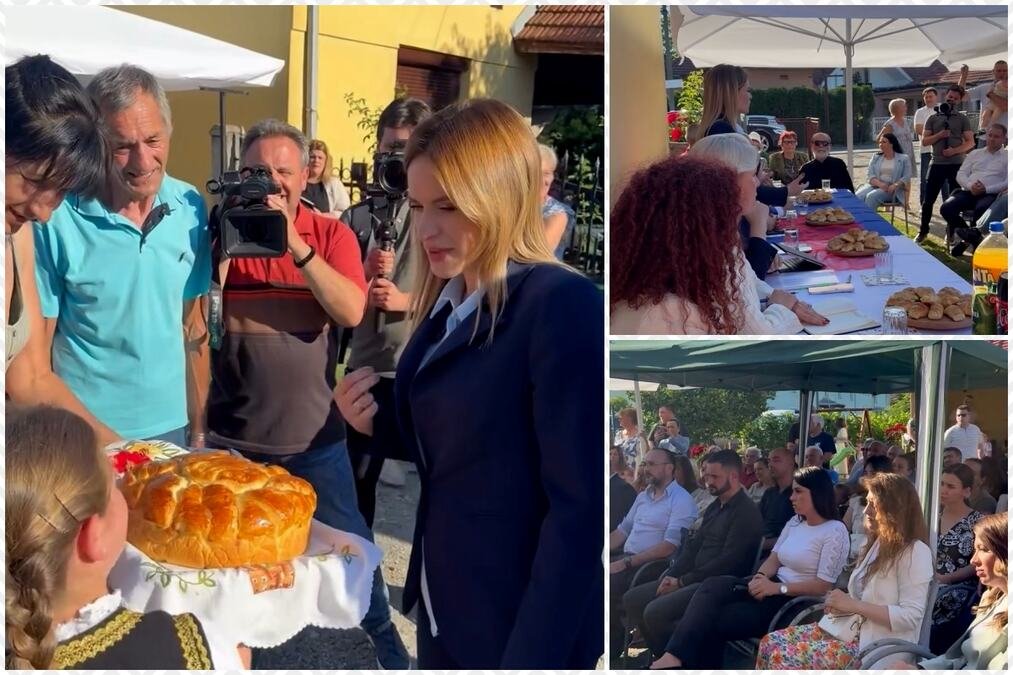 "Među svojima!" Ministarka Đurđević Stamenkovski obišla sedmočlano domaćinstvo u Jasiki: Da razgovaramo s ljudima van zatvorenih prostora (video)