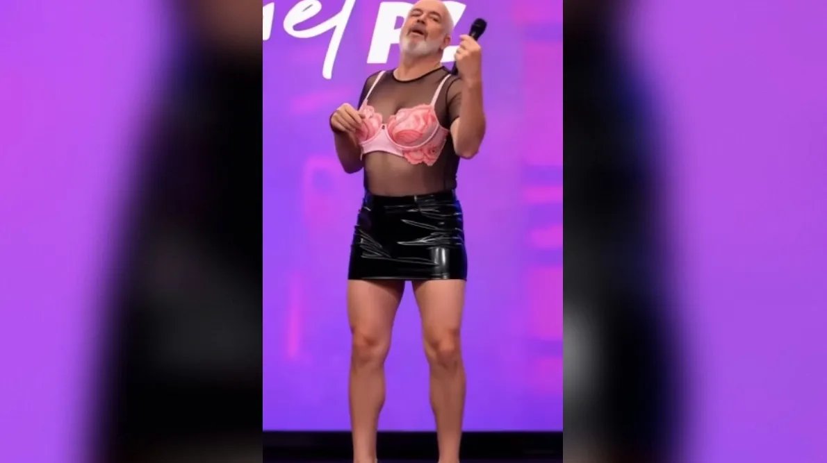 Edi Rama podelio AI video u kome igra u brushalteru i mini suknji